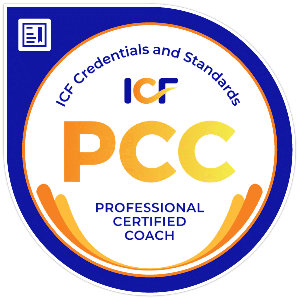 International Coaching Federation Professional Certified Coach Badge - ICF PCC