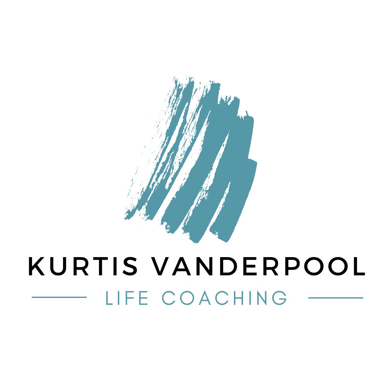 Kurtis Vanderpool Life Coaching Logo Square green